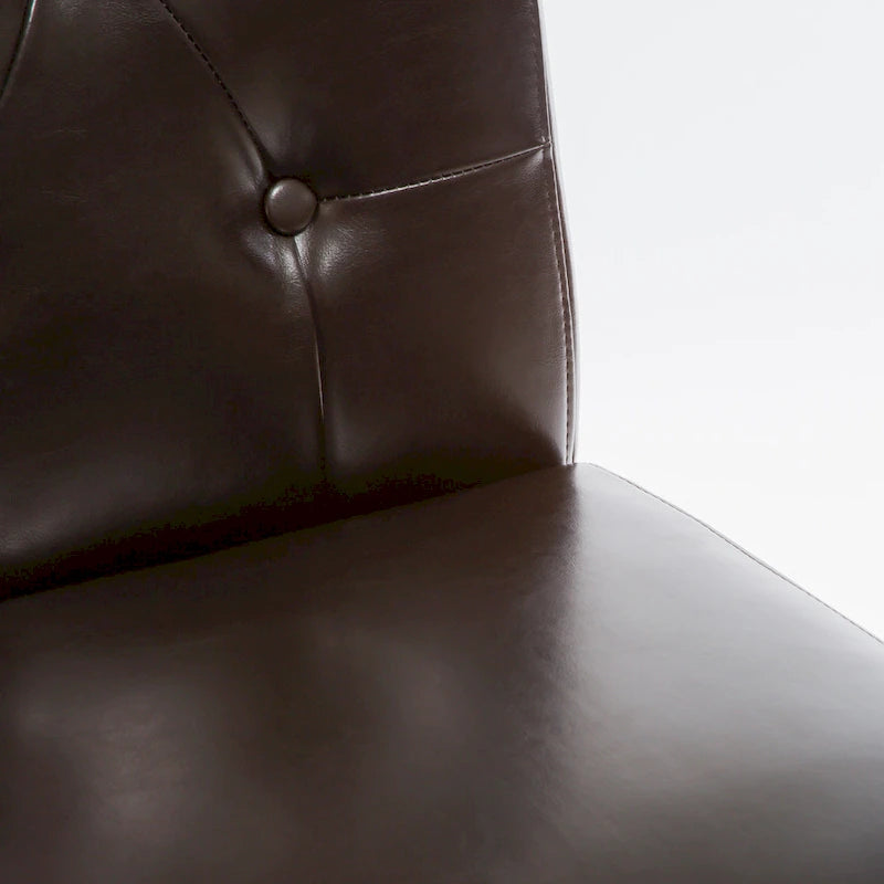 Chaises de salle à manger capitonnées - Lot de 2 - Lin coton, capacité de 136 kg