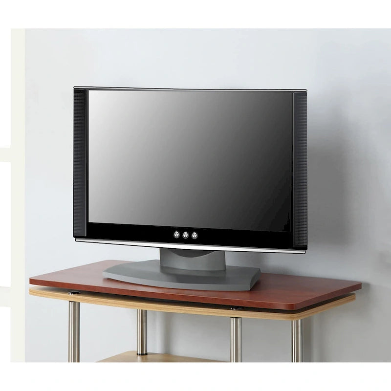 Rehausseur TV pivotant à 360° XL à un niveau pour téléviseurs jusqu'à 37 pouces