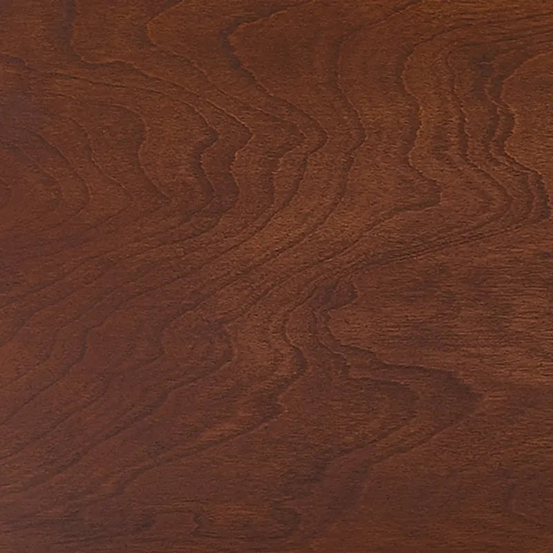Meuble TV multimédia Mid-Century Modern pour téléviseurs jusqu'à 61 pouces - Noir et Érable Whisky